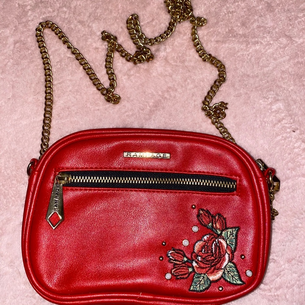 Mini Red Crossbody Purse